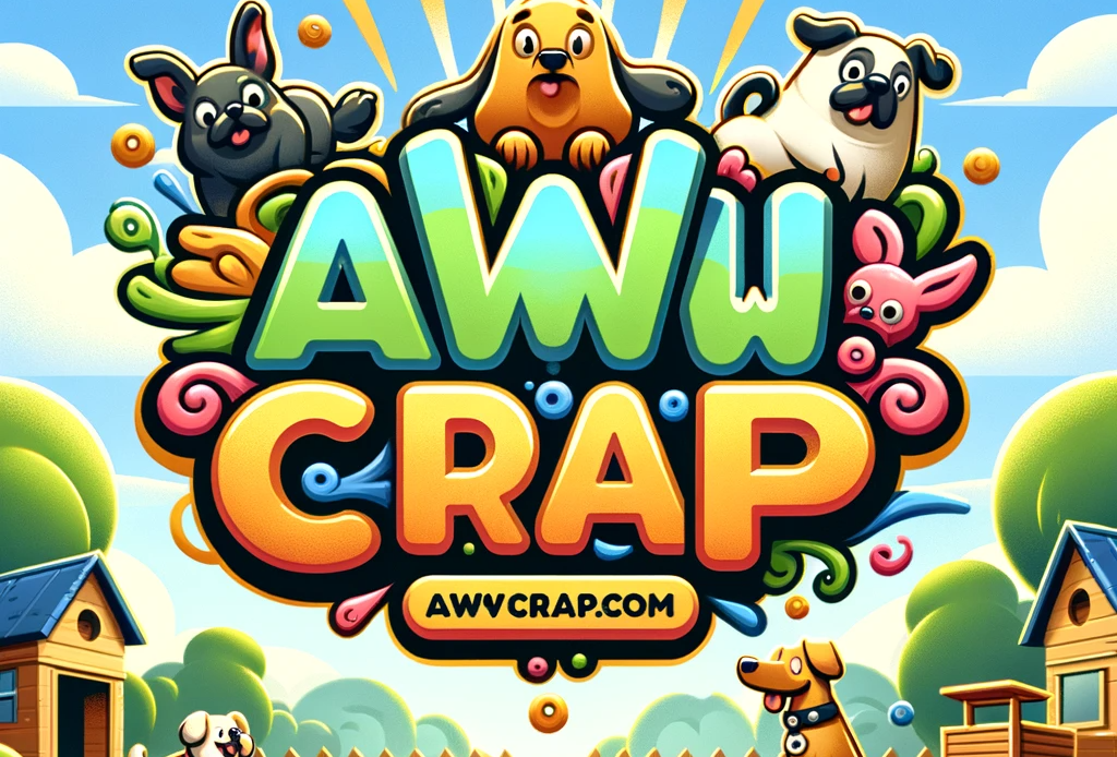 An-engaging-and-promotional-image-featuring-the-logo-of-AwwCrapcom-a-dog-waste-removal-service-The-logo-is-creatively-designed